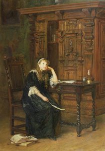 Principessa Elisabetta in Prigione da John Everett Millais